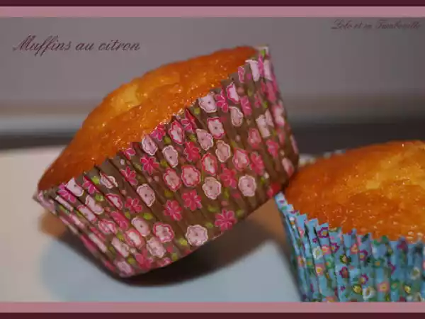 Recette Muffins au citron