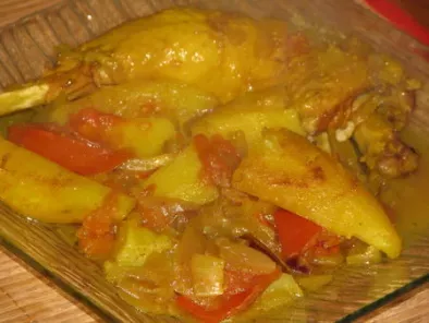 Recette Tajine de poulet marrakech