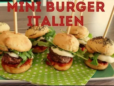 Mini burger italiens