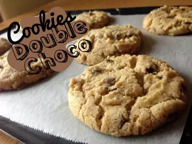 Recette Cookies double choco