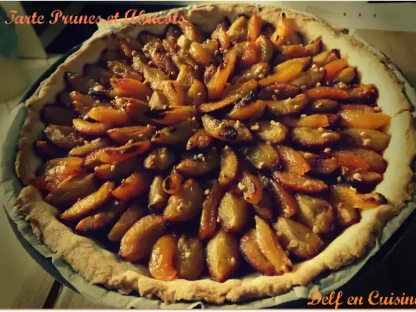 Recette Tarte prunes & abricots