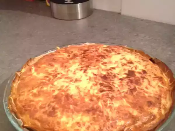 Recette Quiche au saumon