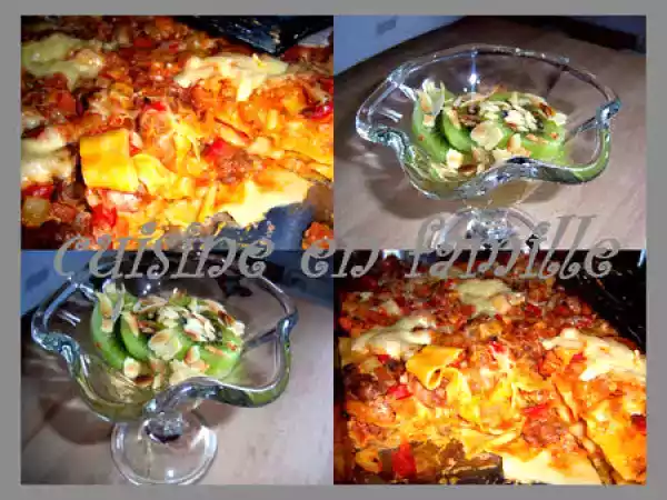 Recette Halloween=potiron=lasagne!!!