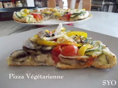 Recette Pizza végétarienne du petit bistro de mamigoz