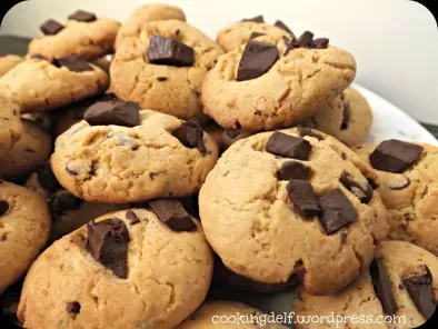 Recette Cookies choco-cacahuètes