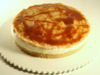 Recette Cheesecake aux pommes & caramel au beurre salé
