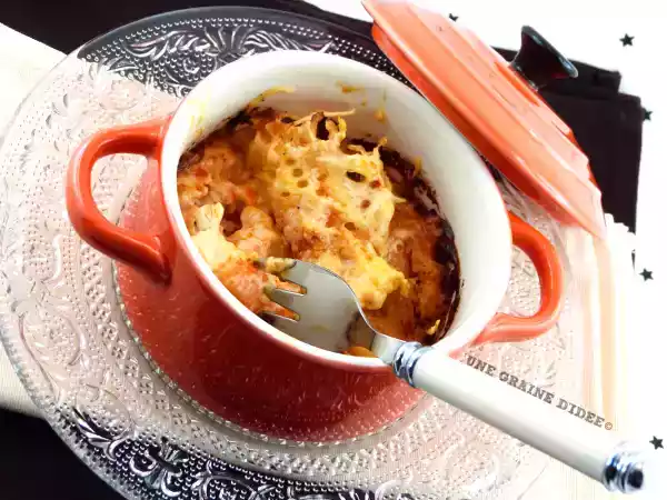 Recette Gratin de langoustines flambées