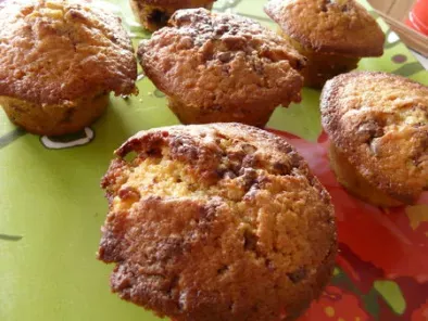 Recette Muffins moelleux à l'ananas et aux 2 chocolats !