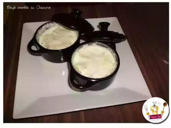 Recette Oeufs cocotte au chaource