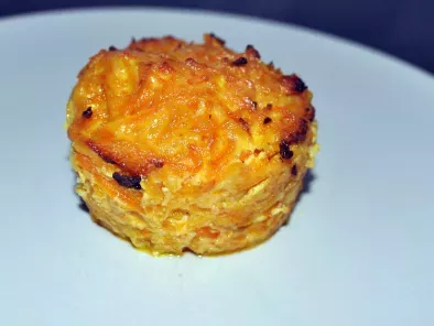 Recette Muffins carottes parmesan