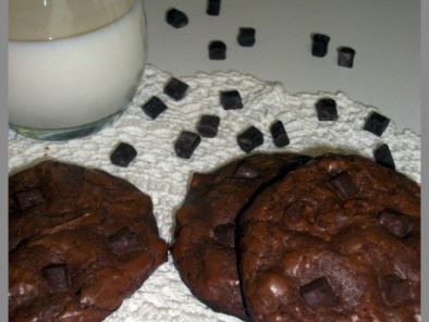 Recette Cookies 100% chocolat