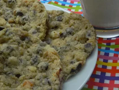 Recette Cookies au son d'avoine et chocolat