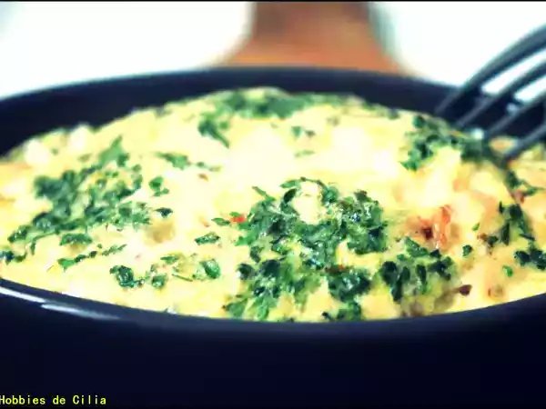 Recette Oeuf aux lardons/thon