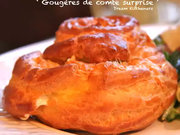 Recette Gougères surprise