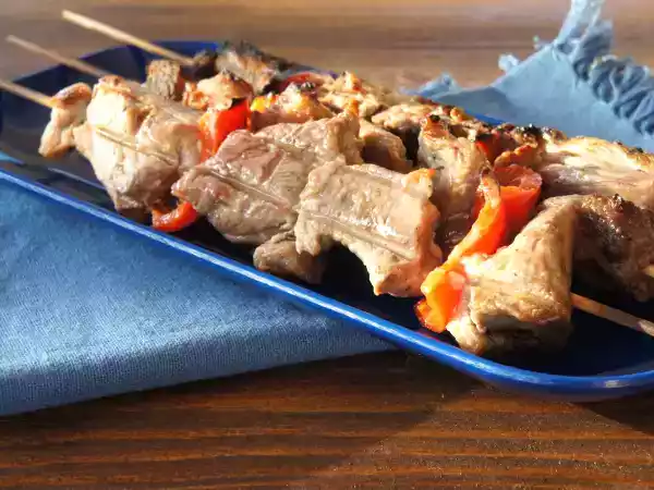 Recette Brochettes de porc marinées au barbecue
