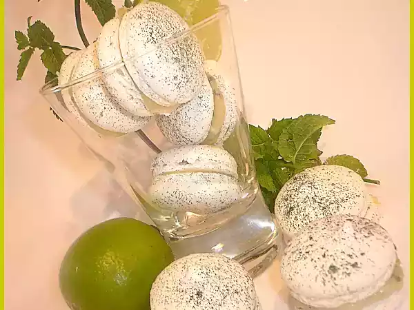 Recette Macarons mojito à la meringue italienne