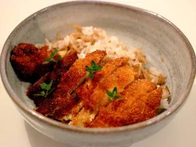 Recette Torikatsu - poulet pâné à la japonaise - chapelure coco