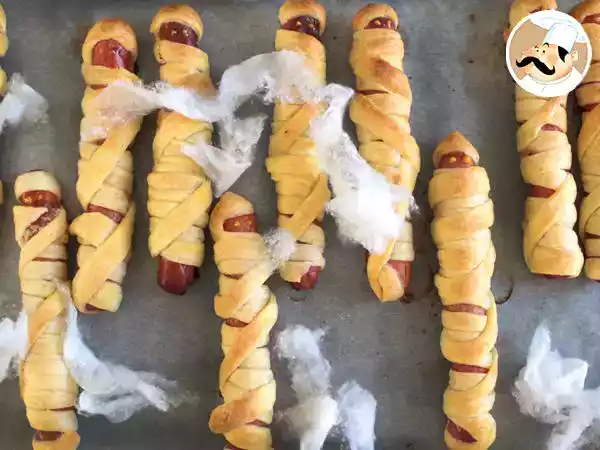 Recette Saucisses momies - halloween