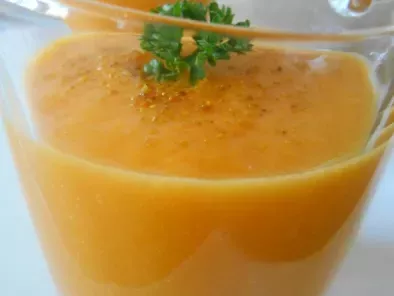 Recette Velouté de butternut & carotte