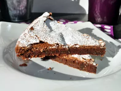 Recette Gâteau fondant chocolat – muscade {sans beurre}