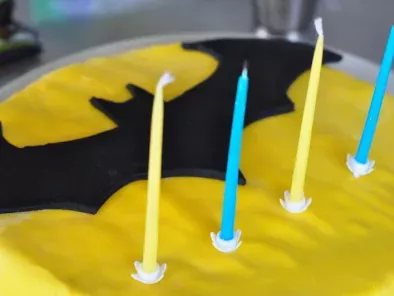 Recette Gâteau d’anniversaire pour little batman