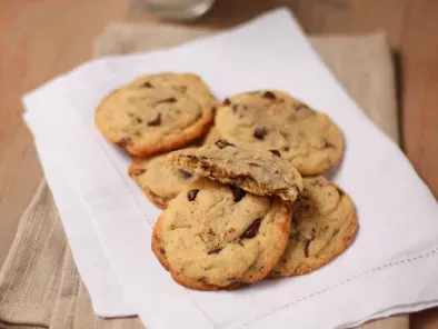 Recette Cookies fondants aux pépites de chocolat