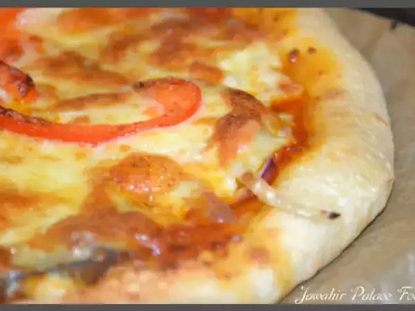 Recette Pizza aubergine et artichauts