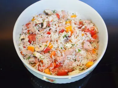 Recette Salade de riz pour toute la famille !