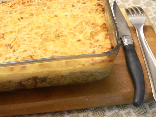 Recette Parmentier de canard aux légumes