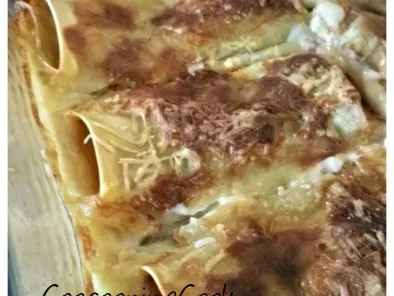 Recette Lasagnes roulées jambon/champignons