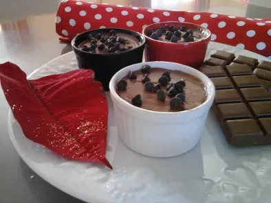 Recette Petits pots de crème au chocolat noir sans gluten !