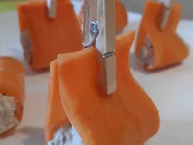Recette Bouchée de carotte au thon