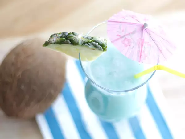 Recette Blue hawaiian