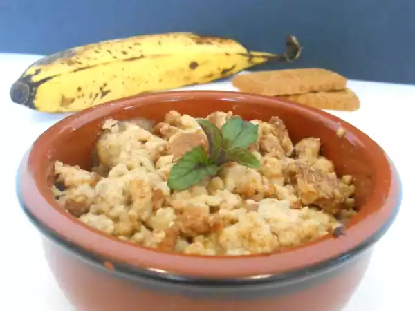 Recette Crumble banane & spéculoos