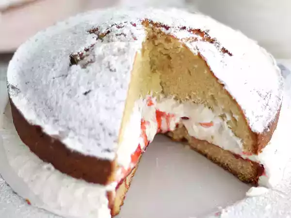 Recette Victoria sponge cake ultra moelleux