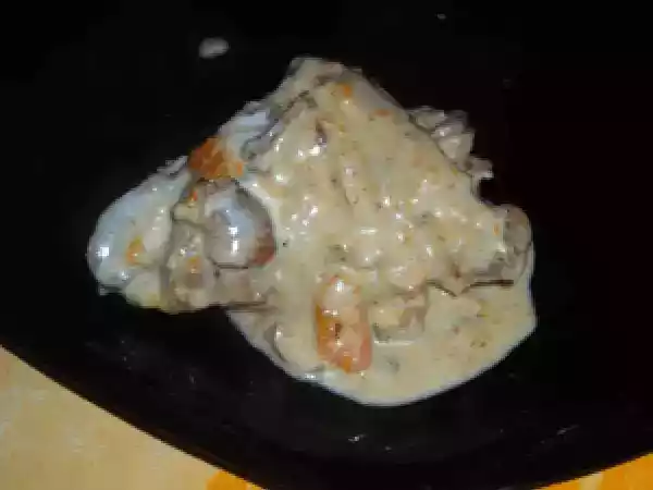 Recette Lapin sauce à la crème moutardée