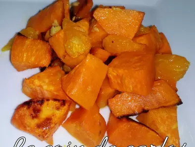 Recette Patate douce à l’orange