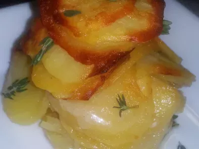 Recette Mille-feuilles de pommes de terre au parmesan