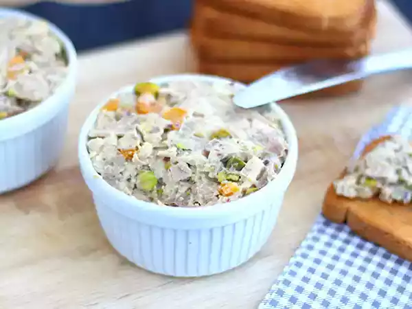Recette Rillettes de poulet moutarde pistache
