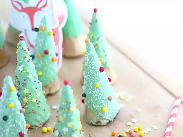 Recette Sapins brownies