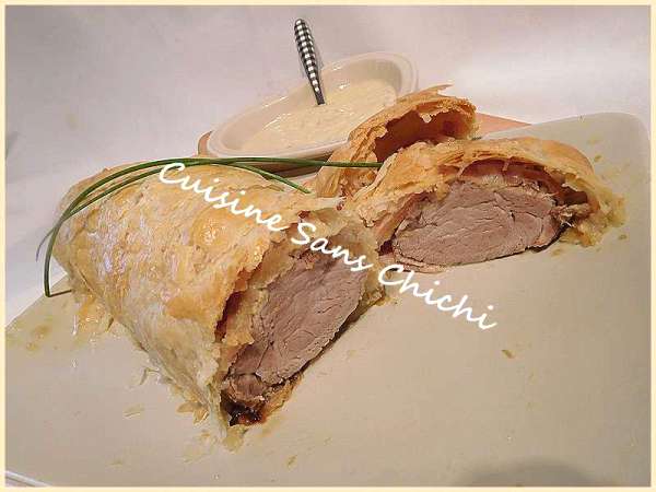 Recette de filet mignon en croûte au foie gras morilles