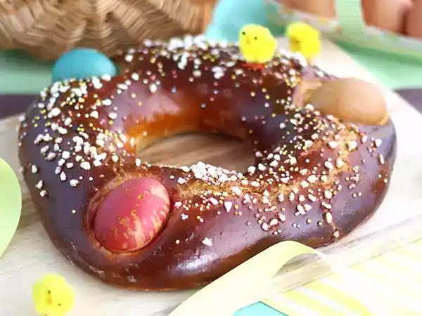 Recette Mouna, brioche traditionnelle de pâques