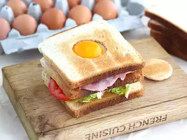 Recette Club sandwich à l’œuf