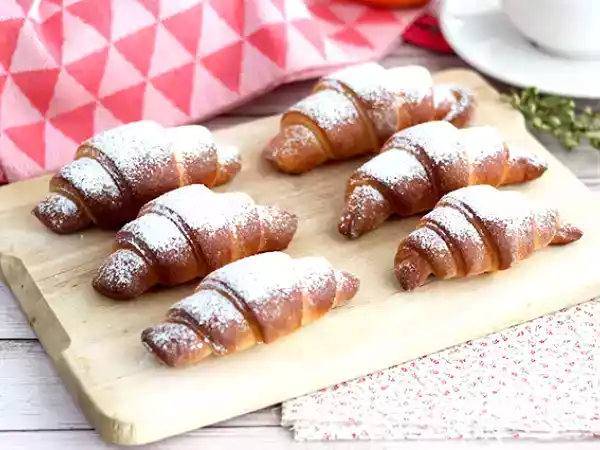 Recette Croissants au lait concentré