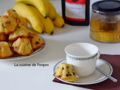 Recette Muffin à la banane, poire et lait de coco