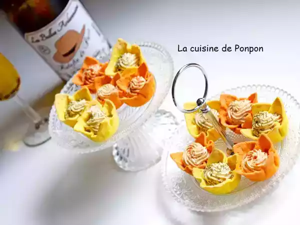 Recette Amuse bouche à la crème d'anchois