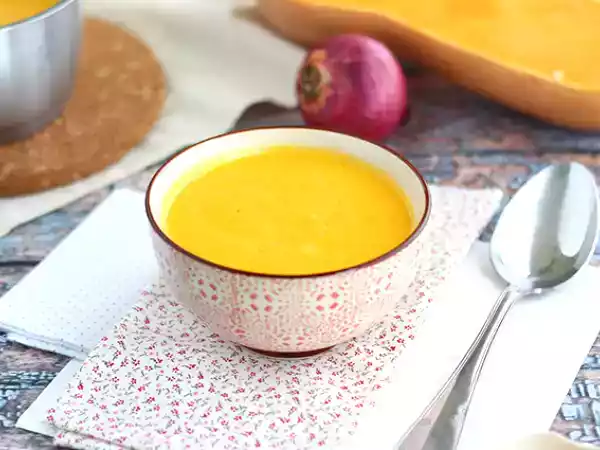 Recette Velouté de courge butternut inratable