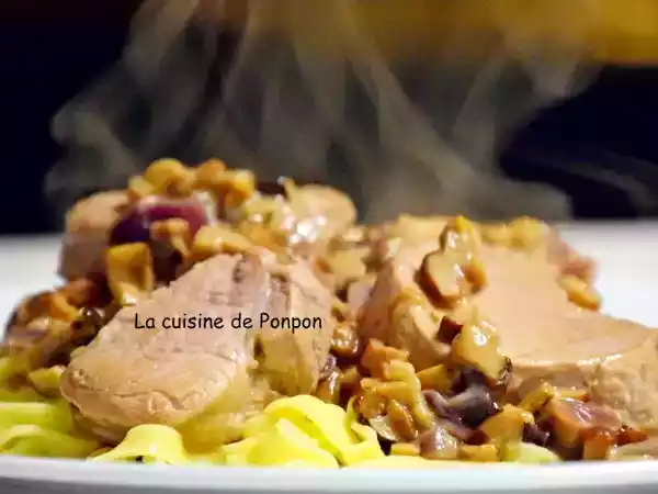 Recette Filet mignon aux champignons des bois
