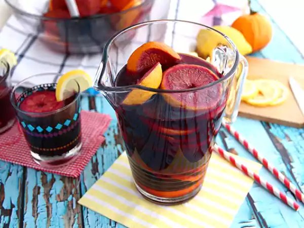 Recette Sangria aux agrumes
