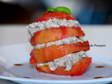 Recette Tomate borsalino à la sardine
